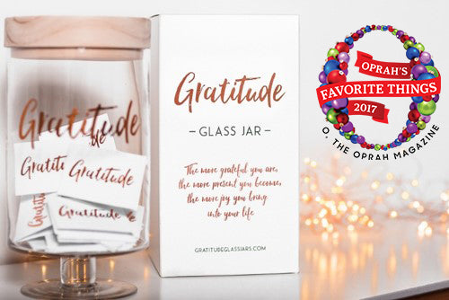 Gratitude Glass Jar