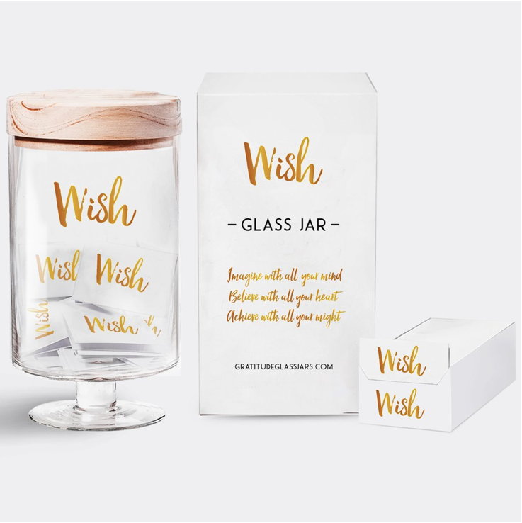 Wish Glass Jar
